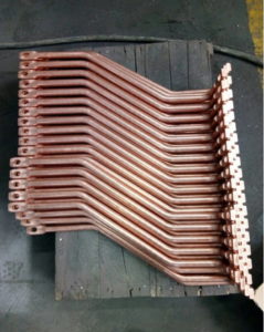 Copper rod shape forming machine Processed Busbar Samples-2