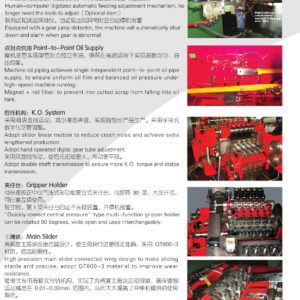 63S High Speed Bolt Cold Forging Machine structure 1