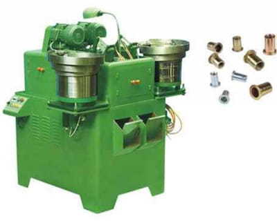 Rivets Nut Two Spindles Full Automatic Nut Tapping Machine